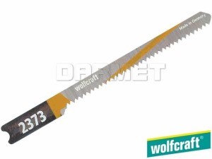 Brzeszczoty do wyrzynarek z trzpieniem "U", do drewna i tworzyw sztucznych, głębokość cięcia: 20MM - 2 sztuki - WOLFCRAFT (WF2373000)