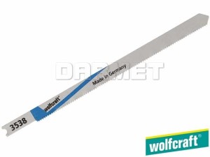 Brzeszczoty do wyrzynarek z trzpieniem "U", do metalu, głębokość cięcia: 1-3MM - 2 sztuki - WOLFCRAFT (WF3538000)