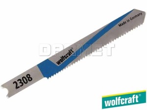 Brzeszczoty do wyrzynarek z trzpieniem "U", do metalu, głębokość cięcia: 1-3MM - 2 sztuki - WOLFCRAFT (WF2308000)