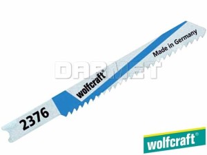 Brzeszczoty do wyrzynarek z trzpieniem "U", do metalu, głębokość cięcia: 3-6MM - 2 sztuki - WOLFCRAFT (WF2376000)