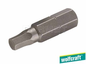 Końcówki sześciokątne, długość: 25MM, rozmiary: HEX2, HEX2,5, HEX3 - WOLFCRAFT (WF1339000)