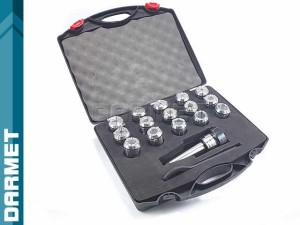 Oprawka zaciskowa Morse z tulejkami ER40 | MS4 | 15 sztuk | - DARMET 076
