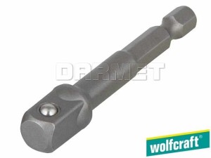 Adapter do kluczy nasadowych, do gniazd z mocowaniem: 3/8", długość: 65MM - WOLFCRAFT (WF2415000)