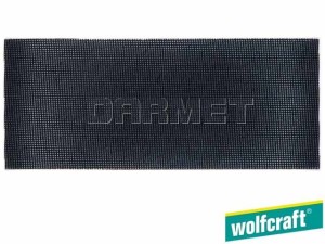 Siatki ścierne krzemowo-karbidowe, granulacja: 120, 220, wymiary: 115MM x 280MM - 4 sztuki - WOLFCRAFT (WF8406600)