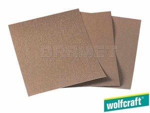 Arkusz papieru ściernego do drewna, granulacja: 40, wymiary: 230MM x 280MM - WOLFCRAFT (WF2850000)