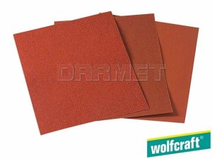 Arkusz papieru ściernego "Super", granulacja: 80, wymiary: 230MM x 280MM - WOLFCRAFT (WF2842000)
