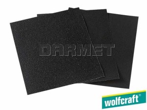 Arkusz papieru ściernego na podlożu z tkaniny, granulacja: 40, wymiary: 230MM x 280MM - WOLFCRAFT (WF2860000)