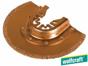 Brzeszczot segmentowy, do betonu, kamienia i glazury, średnica: 85MM - WOLFCRAFT (WF3995000)