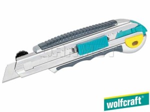 Nóż profesjonalny z odłamywanym ostrzem, szerokość ostrza: 18MM - WOLFCRAFT (WF4136000)