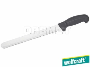 Nóż specjalny do materialów izolacyjnych z uchwytem z tworzywa, długość ostrza: 250MM - WOLFCRAFT (WF4147000)