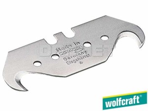Ostrza haczykowe, 51MM x 0,5MM - 5 sztuk - WOLFCRAFT (WF4188000)