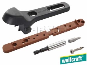 Zestaw startowy ”ukryte połączenia wkrętami" - WOLFCRAFT (WF6971000)