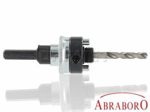 Uchwyt szybkomocujący do otwornic bi-metalowych hss o średnicach 32 - 152 mm, sześciokątny ZE 5 "Quick - Release" - Abraboro (AB30305000)