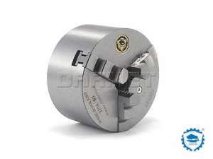 Uchwyt tokarski samocentrujący spiralny, żeliwny, 3 - szczękowy: 80MM (DIN 6350) - BISON BIAL (3204-80)