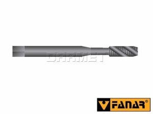 Gwintownik maszynowy wysokowydajny HSS-E, powłoka OX, DIN 371-C - gwint metryczny zwykły M6 R40, nieprzelotowy (Rm ≤ 800) - FANAR (C2-516101-0060)