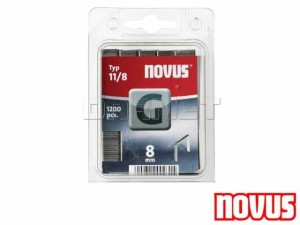 Zszywki typ 11, wymiary: 8MM x 10,60MM - NOVUS (NV042-0385)
