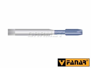 Gwintownik maszynowy wysokowydajny HSS-E do aluminium, powłoka TiCN, DIN 371-B - gwint metryczny zwykły M6, przelotowy (Rm ≤ 800) - FANAR (C2-115601-0060)