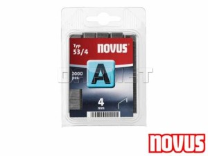 Zszywki typ 53, wymiary: 4MM x 11,30MM - NOVUS (NV042-0354)