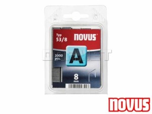 Zszywki typ 53, wymiary: 8MM x 11,30MM - NOVUS (NV042-0413)
