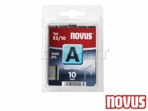Zszywki typ 53, wymiary: 10MM x 11,30MM - supertwarde - NOVUS (NV042-0357)