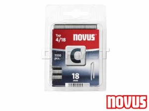 Zszywki typ 4, wymiary: 18MM x 6,10MM - NOVUS (NV042-0391)