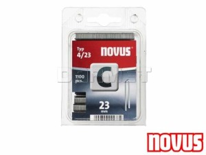 Zszywki typ 4, wymiary: 23MM x 6,10MM - NOVUS (NV042-0392)