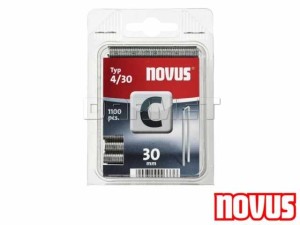 Zszywki typ 4, wymiary: 30MM x 6,10MM - NOVUS (NV042-0461)