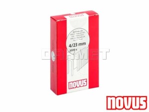 Zszywki typ 4, wymiary: 23MM x 6,10MM - NOVUS (NV042-0595)