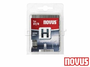 Zszywki typ 37, wymiary: 8MM x 10,60MM - supertwarde - NOVUS (NV042-0370)