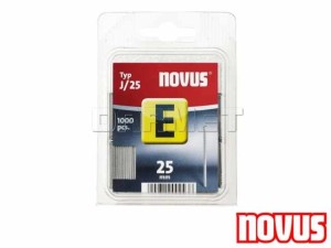 Gwoździe typ J, wymiary: 25MM x 2MM - NOVUS (NV044-0065)