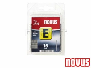 Gwoździe typ J, wymiary: 16MM x 2MM - NOVUS (NV044-0084)
