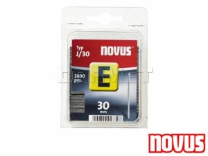 Gwoździe typ J, wymiary: 30MM x 2MM - NOVUS (NV044-0087)