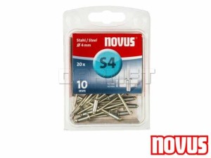 Nity typ S 4 x 10MM - 20 sztuk - NOVUS (NV045-0036)