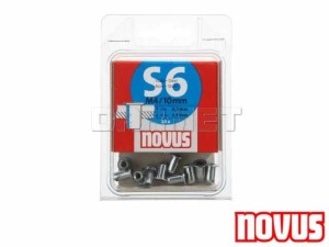 Nity typ SM 6 x 10MM - gwint M4 - 10 sztuk - NOVUS (NV045-0044)