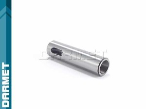 Tuleja redukcyjna cylindryczna D25 / MK2 Morse | długość 95 mm - Darmet (DM-176)