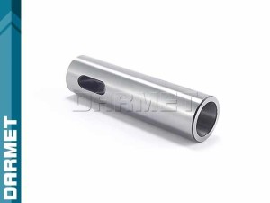 Tuleja redukcyjna cylindryczna D32 / MK3 Morse | długość 120 mm - Darmet (DM-176)