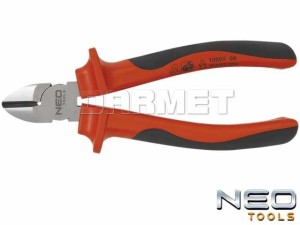 Szczypce tnące boczne, izolowane, długość: 160MM - NEO TOOLS (01-057)