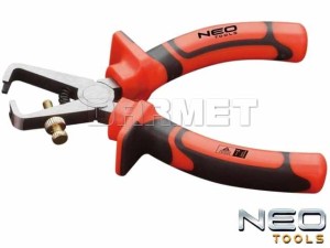 Szczypce do ściągania izolacji, polerowane, długość: 160MM - NEO TOOLS (01-070)