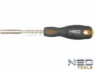 Uchwyt magnetyczny do końcówek wkrętakowych 1/4", długość 215MM - NEO TOOLS (06-078)