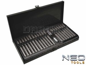 Końcówki wkrętakowe o długości 30MM i 75MM z uchwytem - 40 sztuk - NEO TOOLS (06-107)
