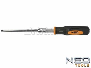 Uchwyt wkrętakowy teleskopowy 1/4", długość 195 - 322MM - NEO TOOLS (08-518)