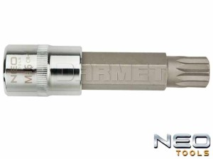 Nasadka z końcówką Spline 1/2", M8 x 100MM - NEO TOOLS (08-742)