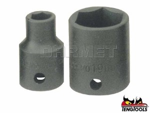 Nasadka udarowa sześciokątna 3/8", 980519-C - 19 x 30MM - TENGTOOLS (11483-0904)