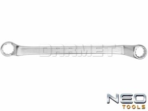 Klucz oczkowy odgięty 45° - 8 x 9 x 180MM - NEO TOOLS (09-908)