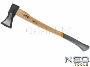 Siekiera z klinem, z trzonkiem drewnianym - 700 x 195MM - NEO TOOLS (27-019)