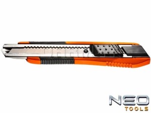 Nóż z ostrzem łamanym, długość ostrza: 18MM - NEO TOOLS (63-060)