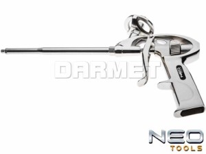 Pistolet do pianki montażowej z mosiężną głowicą i igłą ze stali nierdzewnej - NEO TOOLS (61-012)