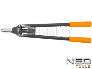 Nitownica czołowa do nitów o średnicach 3,2 - 6,4MM, długość 480MM - NEO TOOLS (18-106)