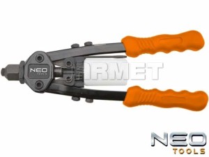 Nitownica czołowa do nitów o średnicach 2,4 - 4,8MM, długość 275MM - NEO TOOLS (18-107)