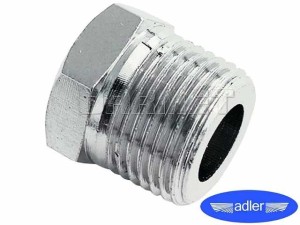 Redukcja gwint zewnętrzny 1/4" na gwint wewnętrzny 1/8" - ADLER (0122.11)